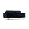 Canapé velours Tugela Bleu Roi 2 Places BOUTICA DESIGN MIC_2S_44_F1_TUGELA2