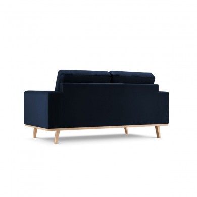 Canapé velours Tugela Bleu Roi 2 Places BOUTICA DESIGN MIC_2S_44_F1_TUGELA2