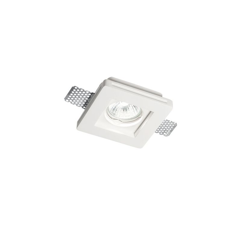 Encastré SAMBA FI1 SQUARE SMALL Blanc 35W max IDEAL LUX 150291