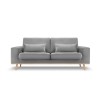 Canapé velours Tugela Gris 2 Places BOUTICA DESIGN MIC_2S_44_F1_TUGELA7