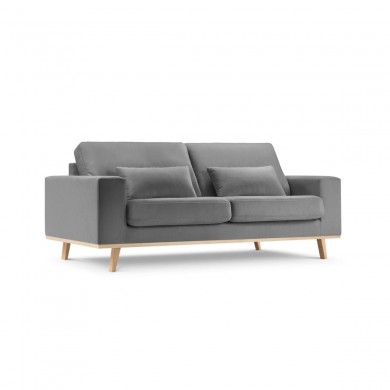 Canapé velours Tugela Gris 2 Places BOUTICA DESIGN MIC_2S_44_F1_TUGELA7