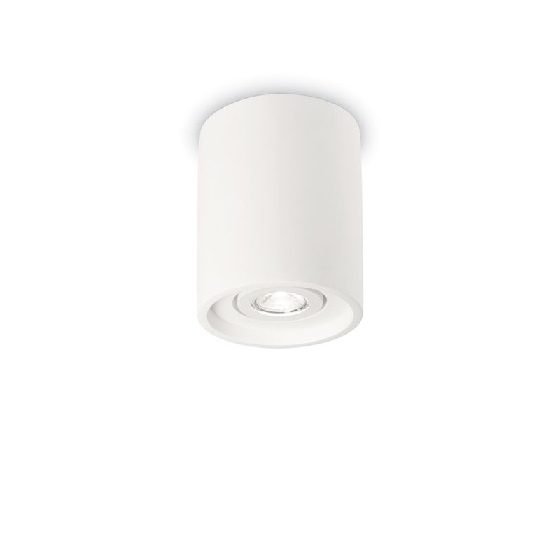 Plafonnier OAK PL1 ROUND Blanc 35W max IDEAL LUX 150420