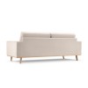 Canapé velours Tugela Beige 3 Places BOUTICA DESIGN MIC_3S_44_F1_TUGELA1