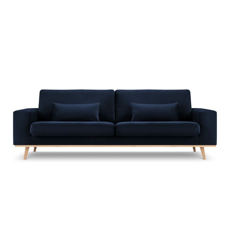 Canapé velours Tugela Bleu Roi 3 Places BOUTICA DESIGN MIC_3S_44_F1_TUGELA2