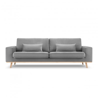 Canapé velours Tugela Gris 3 Places BOUTICA DESIGN MIC_3S_44_F1_TUGELA7