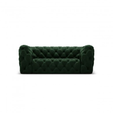 Canapé velours Iggy Vert Bouteille 2 Places BOUTICA DESIGN MIC_2S_51_F1_IGGY2