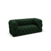 Canapé velours Iggy Vert Bouteille 2 Places BOUTICA DESIGN MIC_2S_51_F1_IGGY2