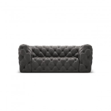 Canapé velours Iggy Gris 2 Places BOUTICA DESIGN MIC_2S_51_F1_IGGY5