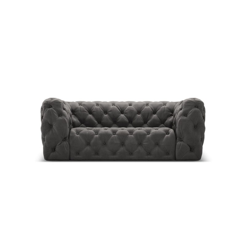 Canapé velours Iggy Gris 2 Places BOUTICA DESIGN MIC_2S_51_F1_IGGY5