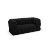 Canapé velours Iggy Noir 2 Places BOUTICA DESIGN MIC_2S_51_F1_IGGY6