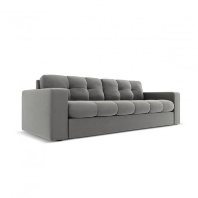 Canapé velours Justin Gris Clair 3 Places BOUTICA DESIGN MIC_3S_51_F1_JUSTIN4