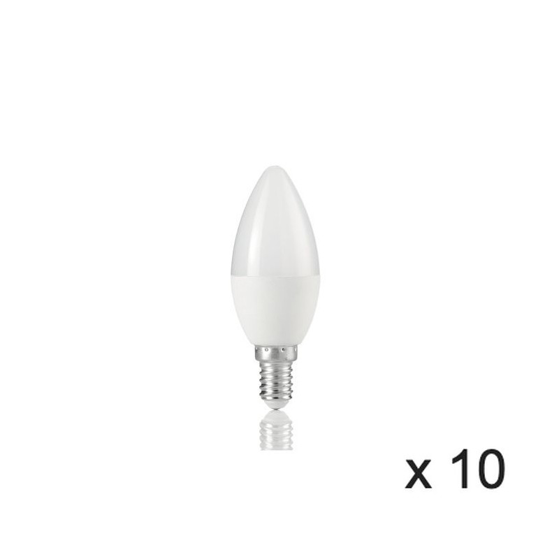 Ampoule (x10) 6W E14 Blanc D3,5 151748 IDEAL LUX 151748