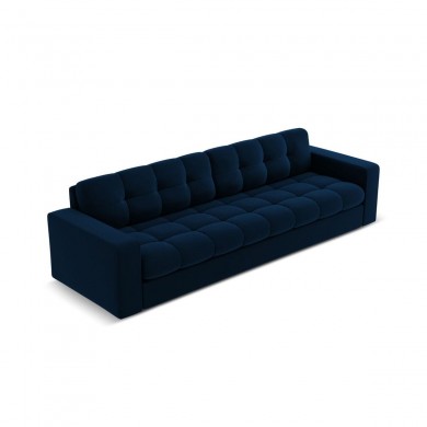 Canapé velours Justin Bleu Roi 4 Places BOUTICA DESIGN MIC_4S_51_F1_JUSTIN3