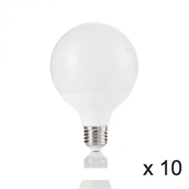 Ampoule (x10) 12W E27 Blanc D9,5 151779 IDEAL LUX 151779