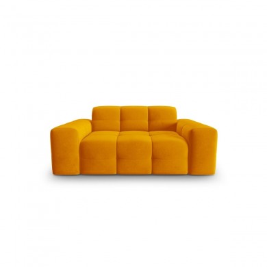 Canapé velours Kendal Orange 2 Places BOUTICA DESIGN MIC_2S_121_F1_KENDAL6