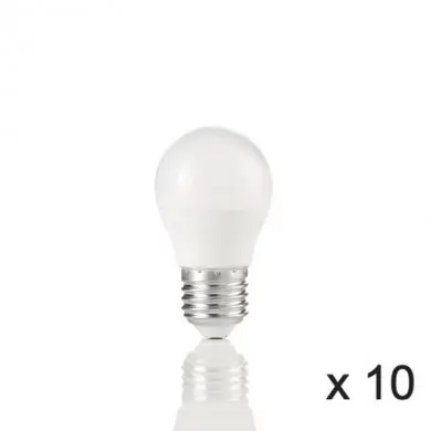 Ampoule (x10) 6W E27 Blanc D4,5 151960 IDEAL LUX 151960