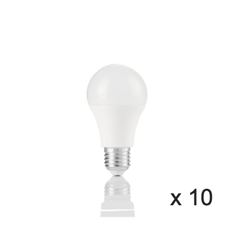 Ampoule (x10) 10W E27 Blanc D6 151991 IDEAL LUX 151991