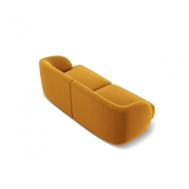 Canapé velours Miley Jaune 2 Places BOUTICA DESIGN MIC_2S_51_F1_MILEY7