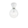 Plafonnier WINERY PL1 Blanc 60W max IDEAL LUX 155227