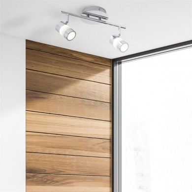 Plafonnier Salle de Bain Bubbles 9W LED Chrome SEARCHLIGHT 4412CC