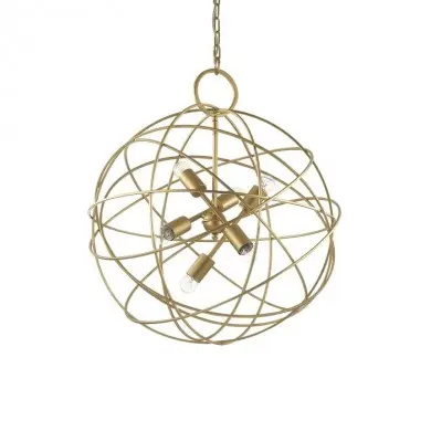 Suspension Boule KONSE SP6 Or 60W max IDL_156026 156026 Suspension Boule KONSE SP6 Or 60W max IDEAL LUX 156026
