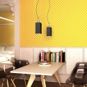 Suspension Liz 1x28W E27 Noir Chromé