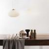 Suspension Plisse' 1x60W E27 Chromé H290 IDEAL LUX 285184