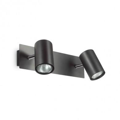 Applique Murale AP2 Noir 50W max IDEAL LUX 156743