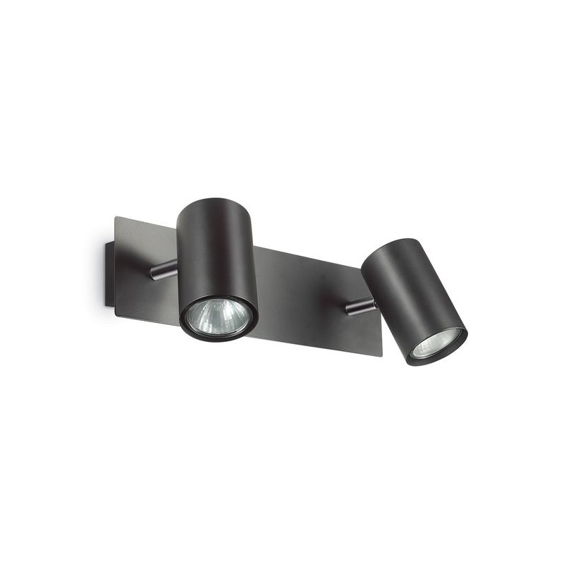 Applique Murale AP2 Noir 50W max IDEAL LUX 156743