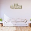 Suspension Anya 6x60W Feuille D'Argent ELSTEAD LIGHTING HK ANYA6