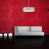 Suspension Silver Coral 4x100W Etain D559mm ELSTEAD LIGHTING KL SILVER CORAL P B