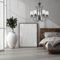 Lustre Casa 5x60W E27 Noir