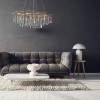 Suspension Laguna 8x40W E14 Or bruni ELSTEAD LIGHTING QN-LAGUNA-8P