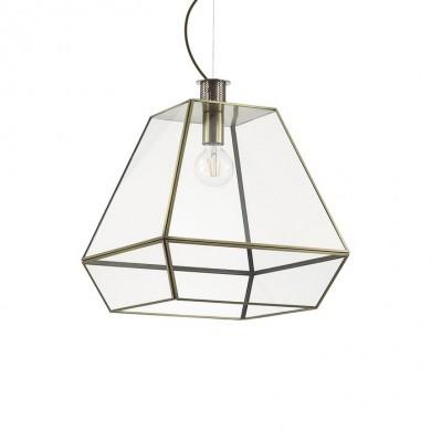 Suspension ORANGERIE SP1 BIG Laiton 60W max IDL_160085 160085 Suspension ORANGERIE SP1 BIG Laiton 60W max IDEAL LUX 160085