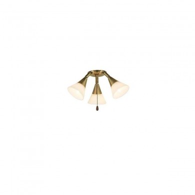 Kit Lumière 3xG9 40W Laiton 1111 CASAFAN 1111