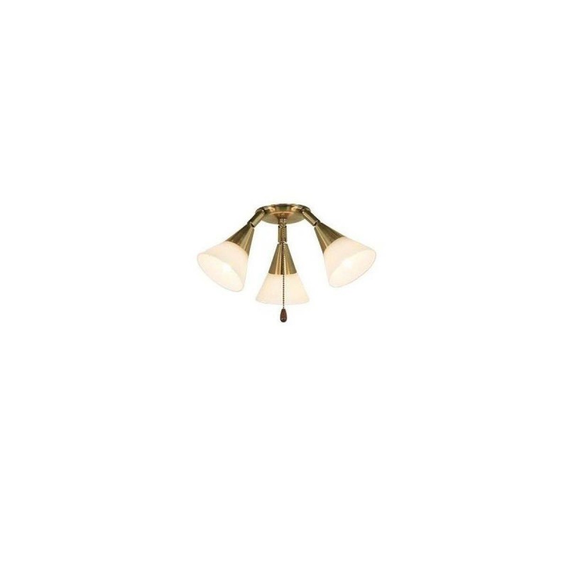 Kit Lumière 3xG9 40W Laiton 1111 CASAFAN 1111