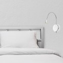 Applique Liseuse avec Interrupteur Loke Chromé 3w