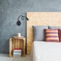 Applique Murale FOCUS-2 Noir LED 3W