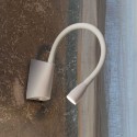Applique murale GOOSE Blanc 1x3W