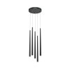 Suspension Cascade 5x30W LED Noir MAYTONI MOD132PL-L28BK2