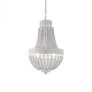 Lustre Montgolfière MONET Blanc 6xE14 40W IDEAL LUX 162751