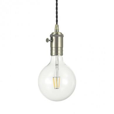 Suspension DOC SP1 Laiton antique 60W max IDEAL LUX 163109