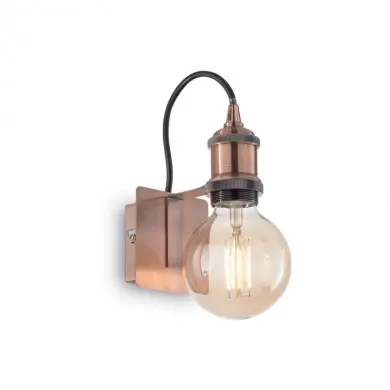 Applique Murale Frida AP1 Cuivre 60W max IDL_163338 163338 Applique Murale Frida AP1 Cuivre 60W max IDEAL LUX 163338