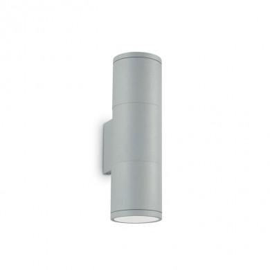 Applique Murale GUN AP2 SMALL Gris 35W max IDEAL LUX 163628