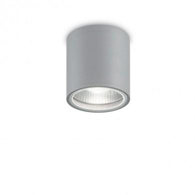 Plafonnier GUN PL1 Gris 28W max IDEAL LUX 163642