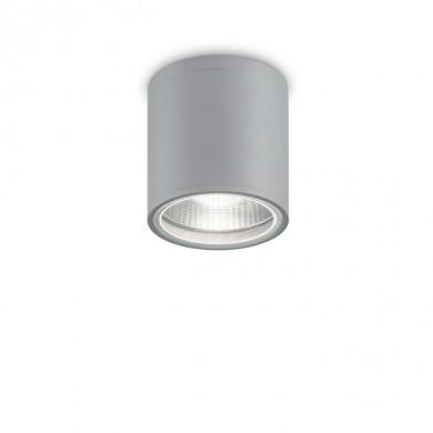 Plafonnier GUN PL1 Gris 28W max IDEAL LUX 163642