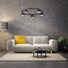 Suspension MINOR Noir 5xGX53 15W IDEAL LUX 235516