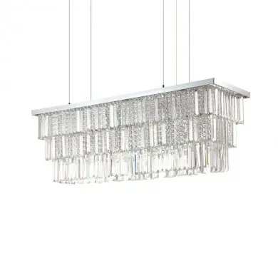Lustre MARTINEZ SP8 Transparent 40W max IDL_166360 166360 Lustre MARTINEZ SP8 Transparent 40W max IDEAL LUX 166360