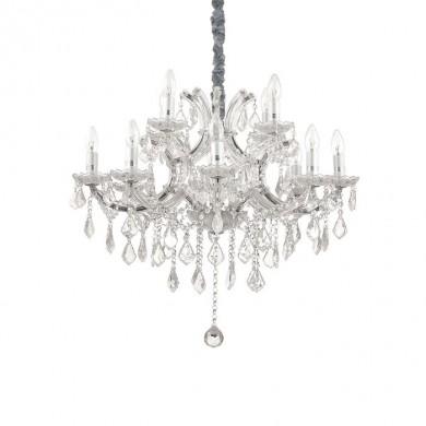 Lustre NAPOLEON SP12 Chromé 40W max IDEAL LUX 167251