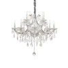 Lustre NAPOLEON SP12 Chromé 40W max IDEAL LUX 167251